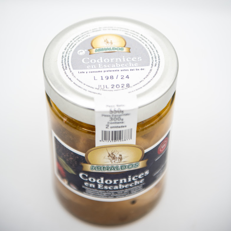 Codornices en escabeche cristal - Imagen 2