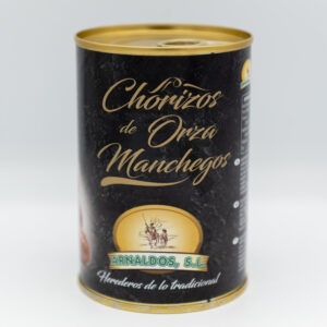 Chorizos de orza manchegos lata