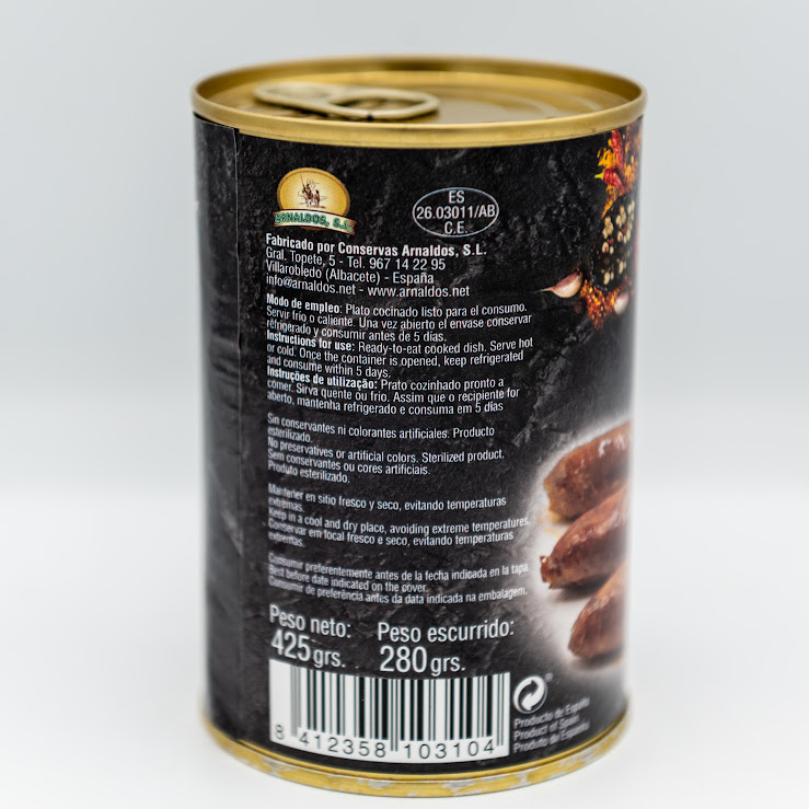 Chorizos de orza manchegos lata - Imagen 5